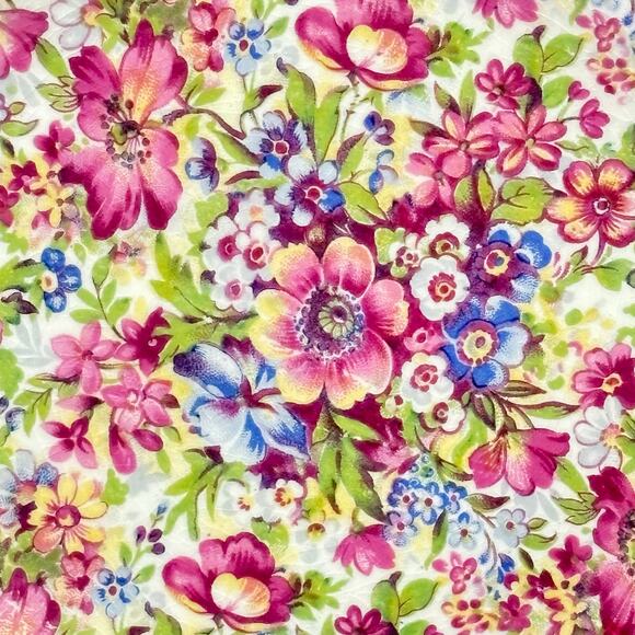 Royal Winton Grimwades English Sunshine chintz floral salad plate colorful 8" - Picture 3 of 5